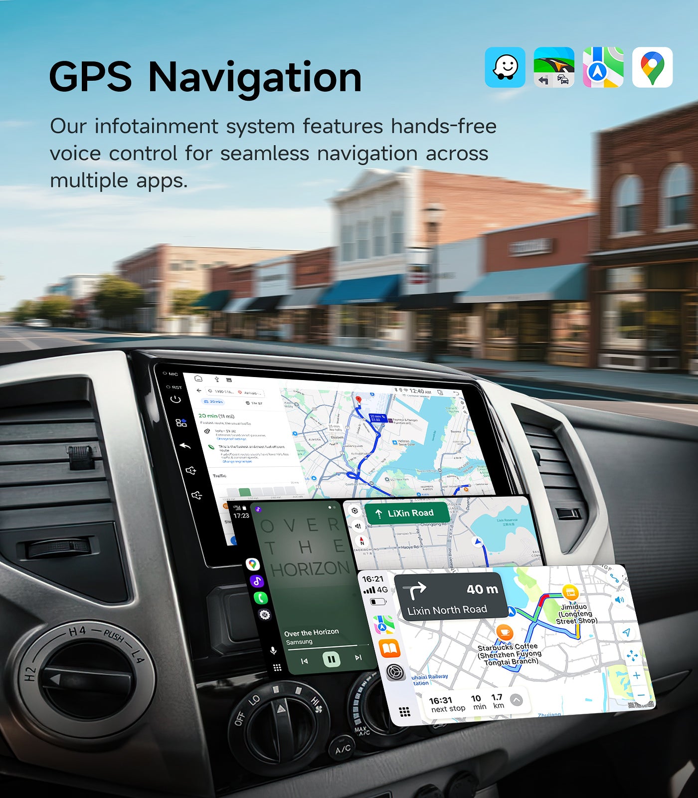 9"Full Touch Screen Car Stereo for Toyota Tacoma 2005-2015