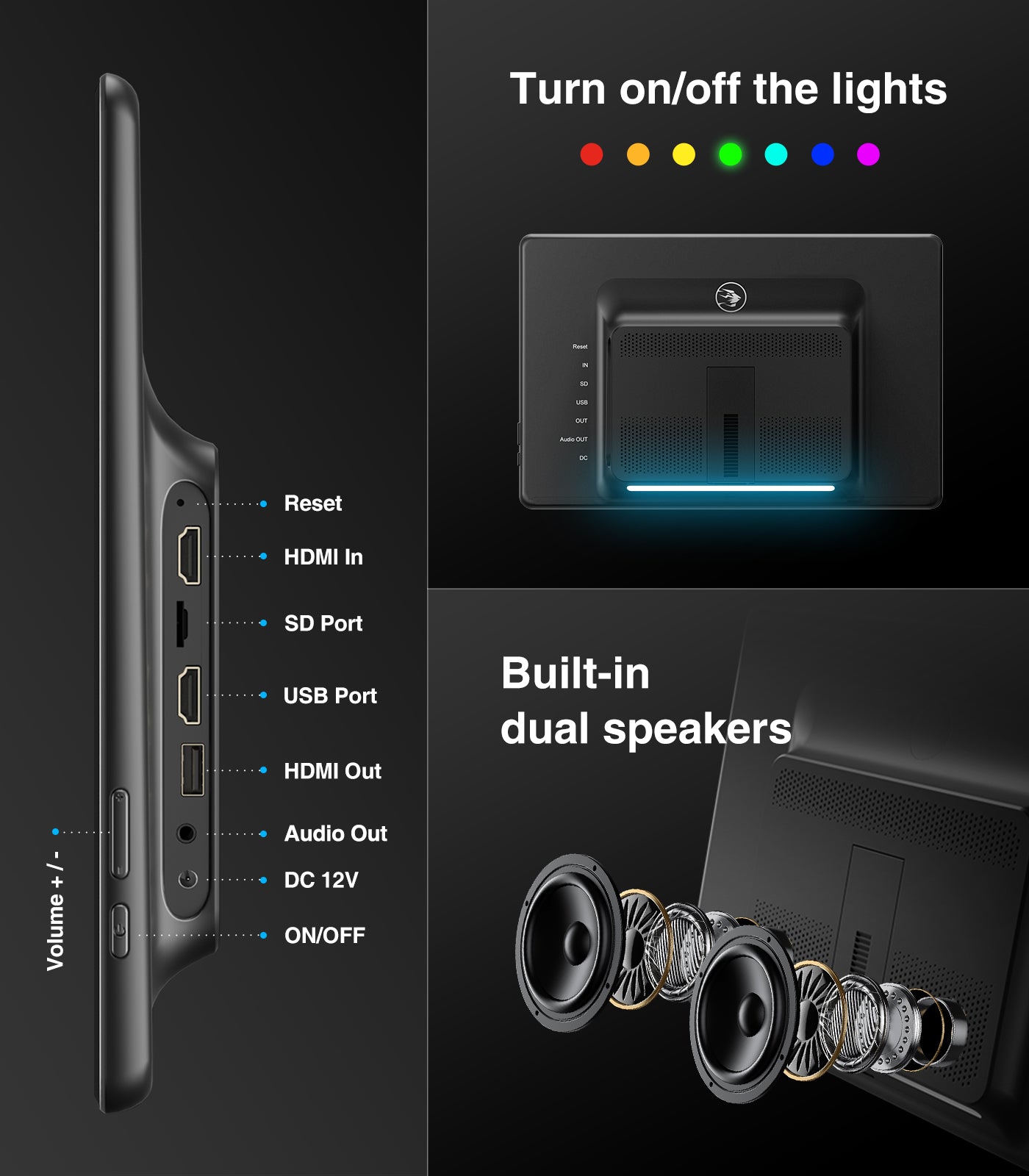 16" Android13 Car Headrest Monitor for Back Seat