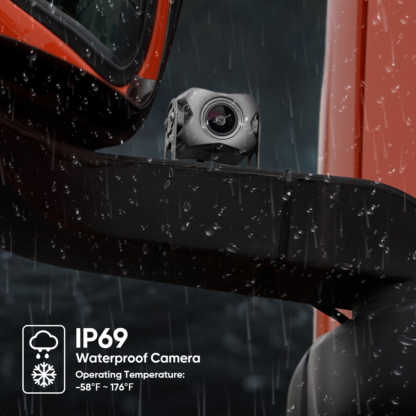 4 Channel 1080p Backup Camera Dash Cam for RV/Truck/Trailer/Van/SUV/Cars,10.2 Inch Touch Screen Quad Split Parking Monitor with DVR Recording/Playback/Bluetooth/FM Radio/Music/Video Player