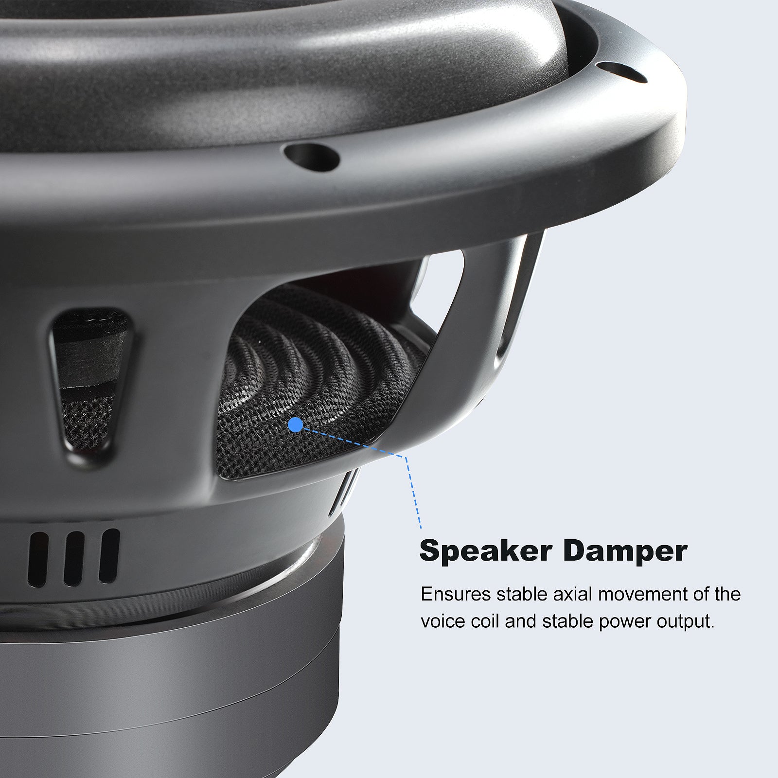 10 inch 1200W Max Power Car Audio Dual 4 Ohm Car Subwoofer