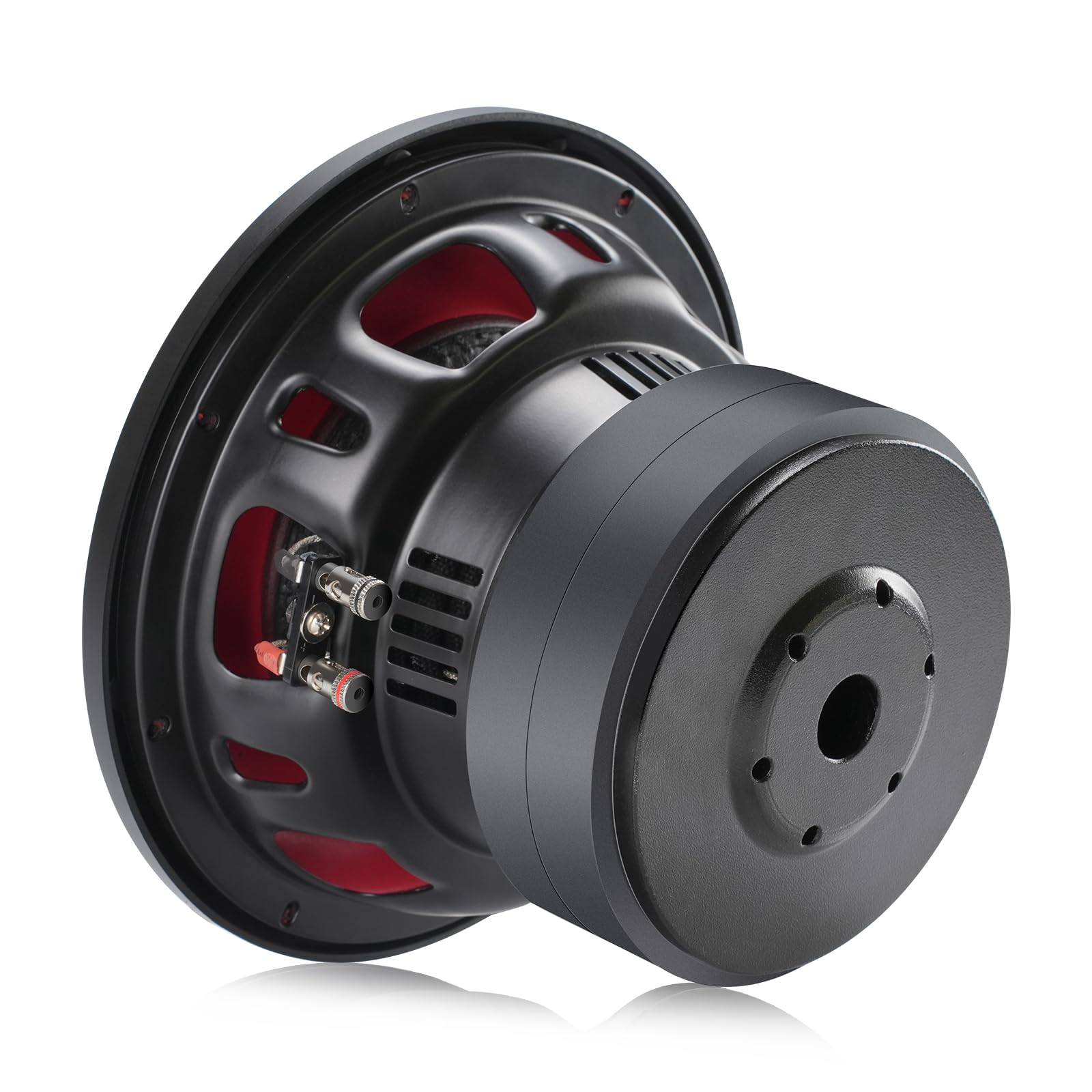 8" 700W Max Power Dual 4 Ohm Car Subwoofer,Dual Voice Coil High-Strength Dual Magnets,Foam Surround for Vehicle Stereo Sound System