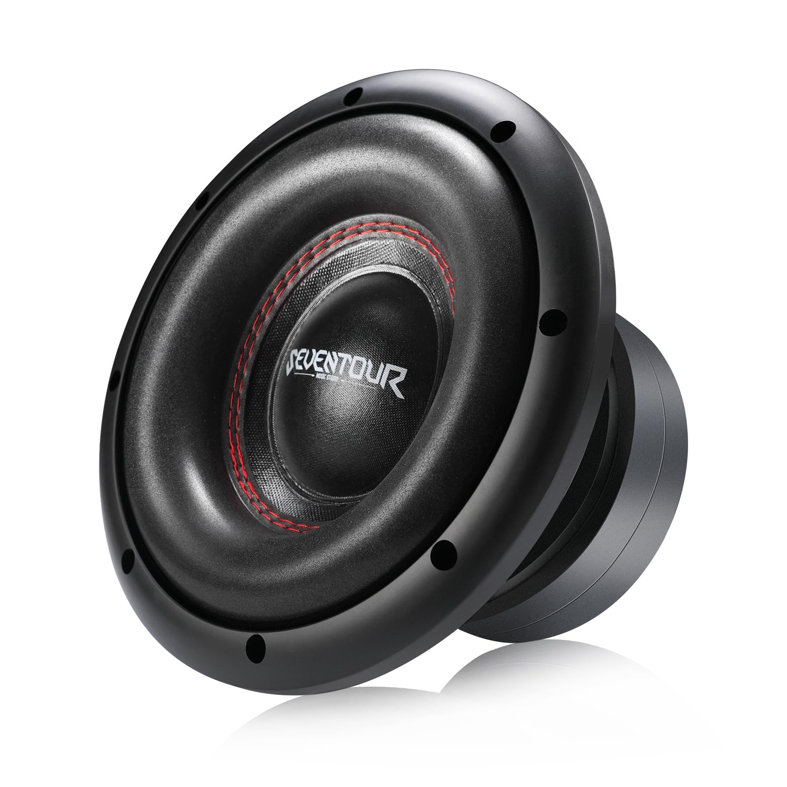 8" 700W Max Power Dual 4 Ohm Car Subwoofer,Dual Voice Coil High-Strength Dual Magnets,Foam Surround for Vehicle Stereo Sound System