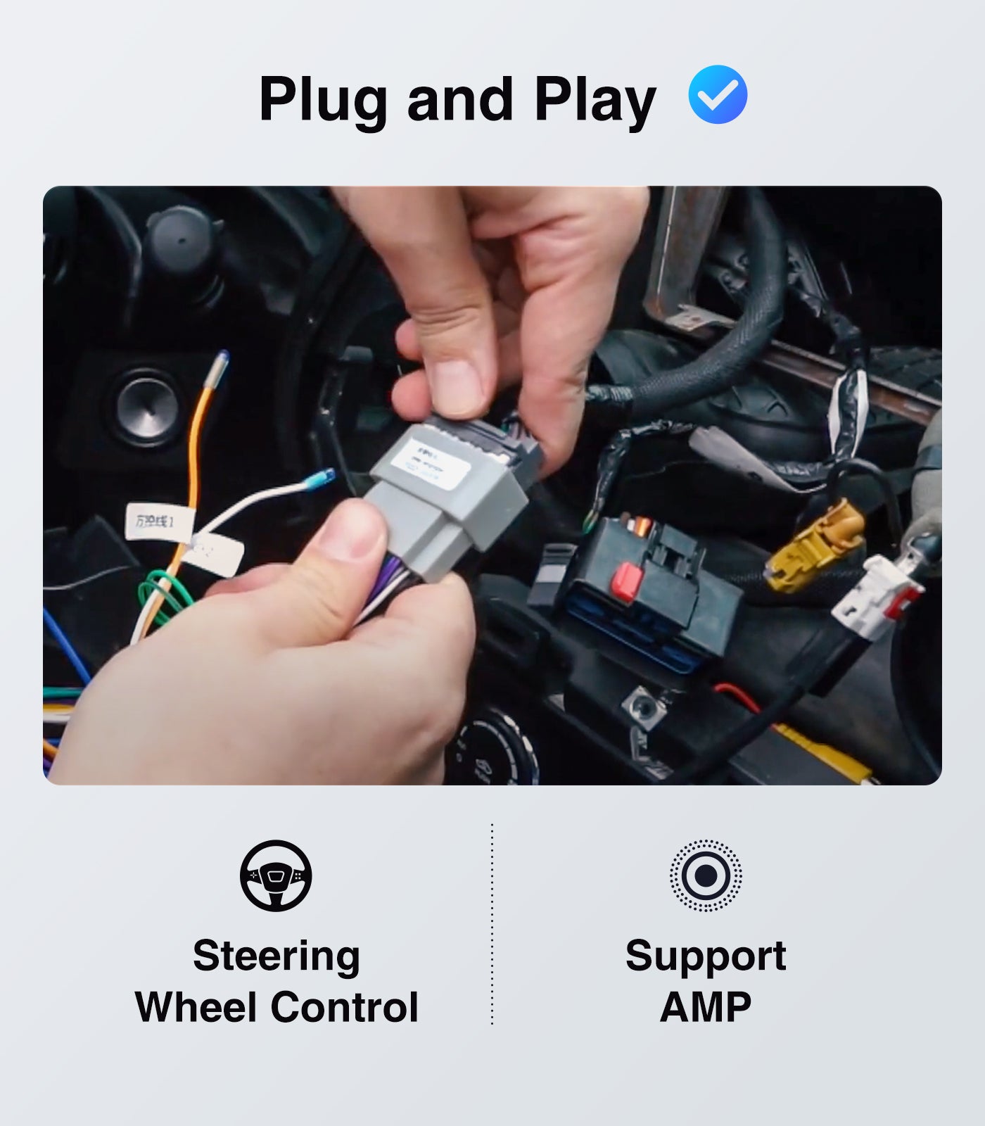 10" Single Knob keybutton Car Stereo for Jeep Wrangler JL Gladiator JT 2019-2023