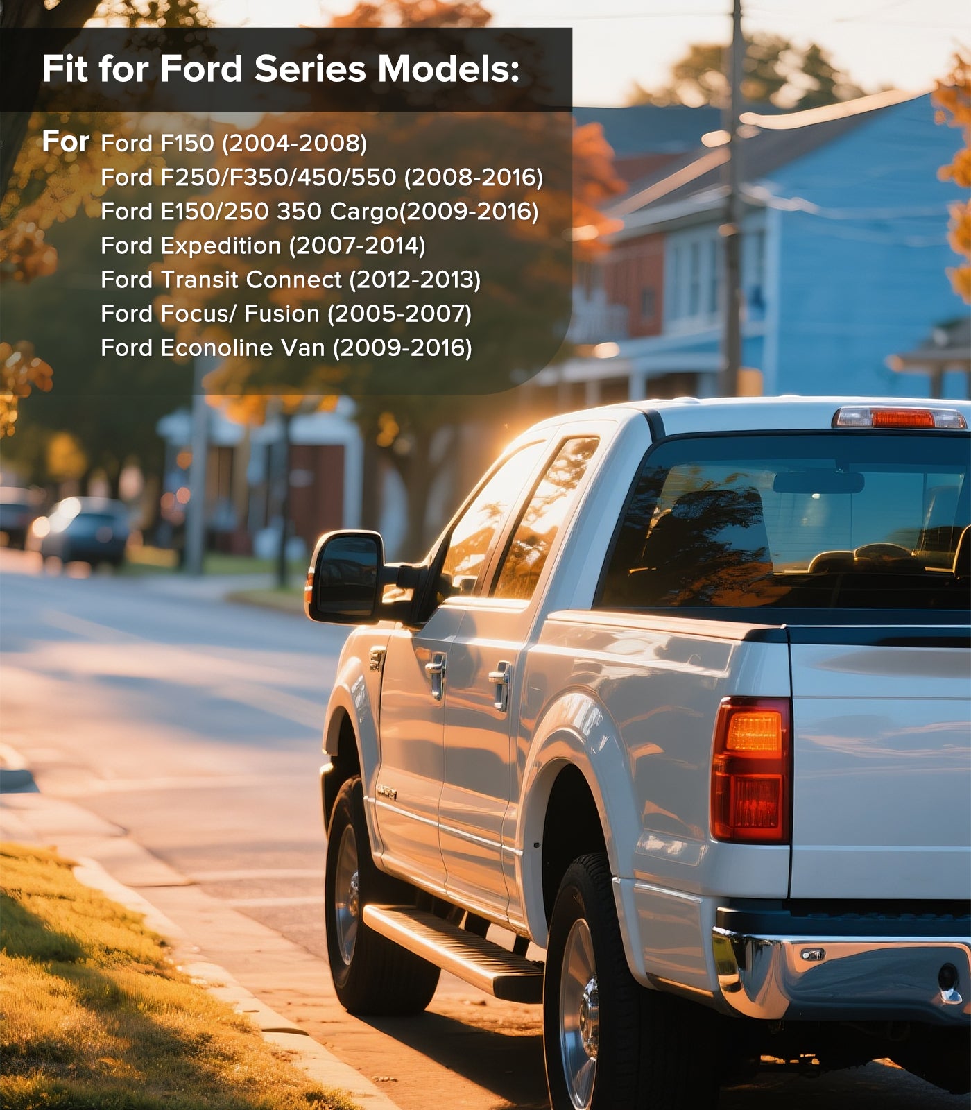 11.5" Dual Knobs car Radio for Ford F150 2004~2008,F250/F350/450/550 2009~2016 | Wireless CarPlay Android Auto | QLED Touch Screen Car Stereo