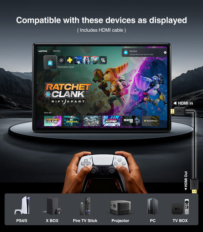 16" Car TV Headrest Monitor for Cars Back seat Universal Rear Entertainment System, Support Phone Wireless Mirror Link Touch Screen 4K,with WiFi/Bluetooth/HDMI/USB/Video Player