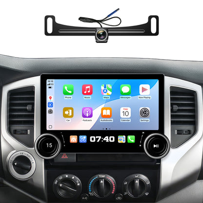 11.5" Dual Knobs for Toyota Tacoma Car Radio 2005-2015 |Wireless CarPlay Android Auto| QLED Touch Screen| Android 13.0| AM/FM |Steering Wheel Control