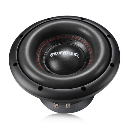8" 700W Max Power Dual 4 Ohm Car Subwoofer,Dual Voice Coil High-Strength Dual Magnets,Foam Surround for Vehicle Stereo Sound System