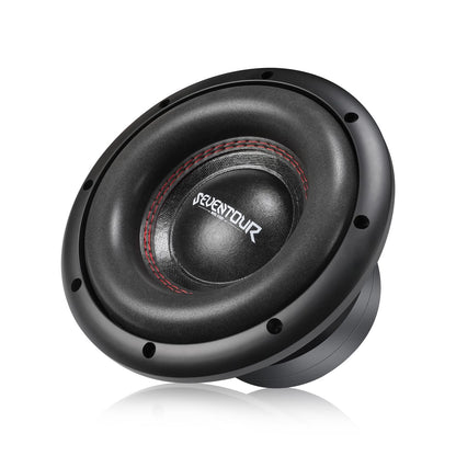 8" 700W Max Power Dual 4 Ohm Car Subwoofer,Dual Voice Coil High-Strength Dual Magnets,Foam Surround for Vehicle Stereo Sound System