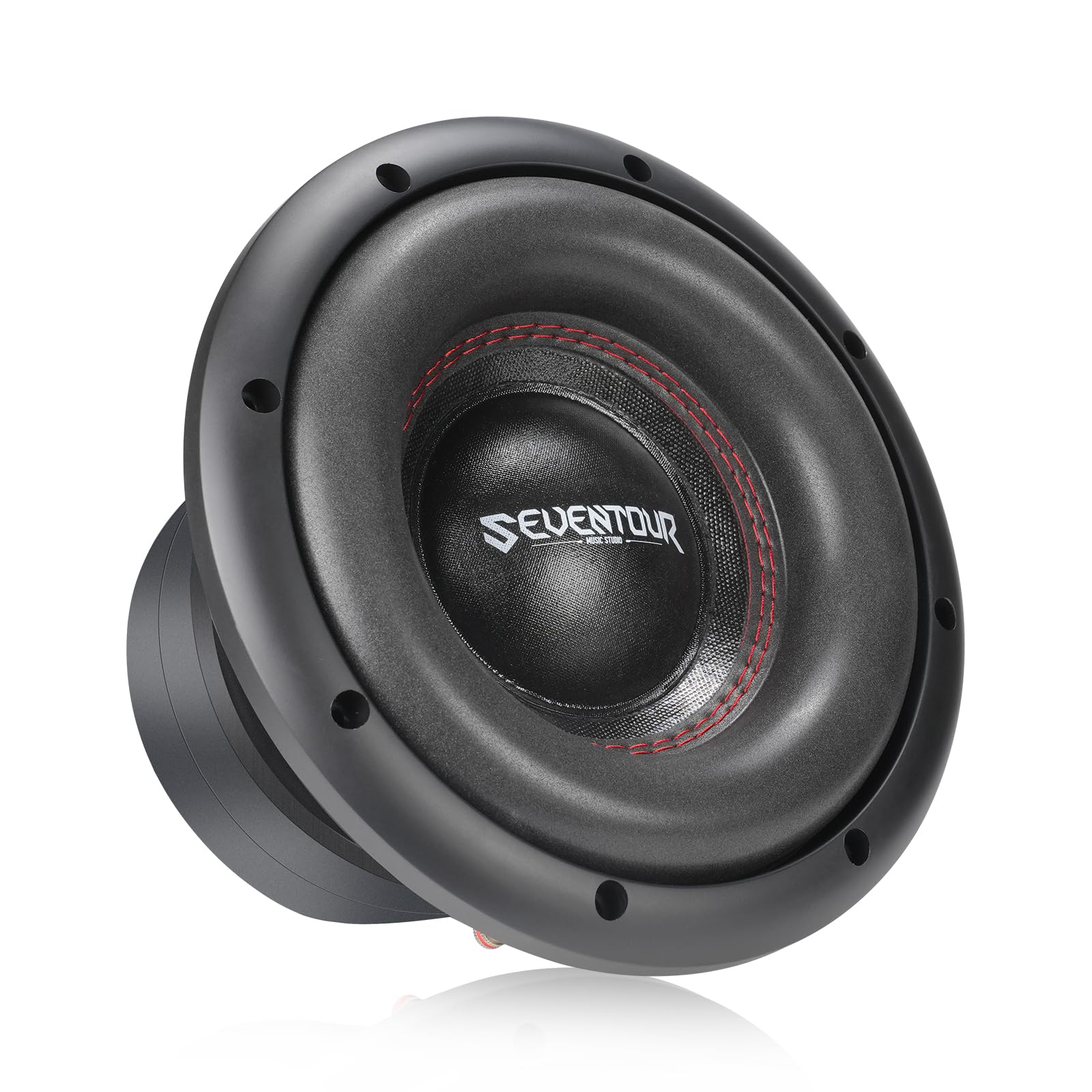 8" 700W Max Power Dual 4 Ohm Car Subwoofer,Dual Voice Coil High-Strength Dual Magnets,Foam Surround for Vehicle Stereo Sound System