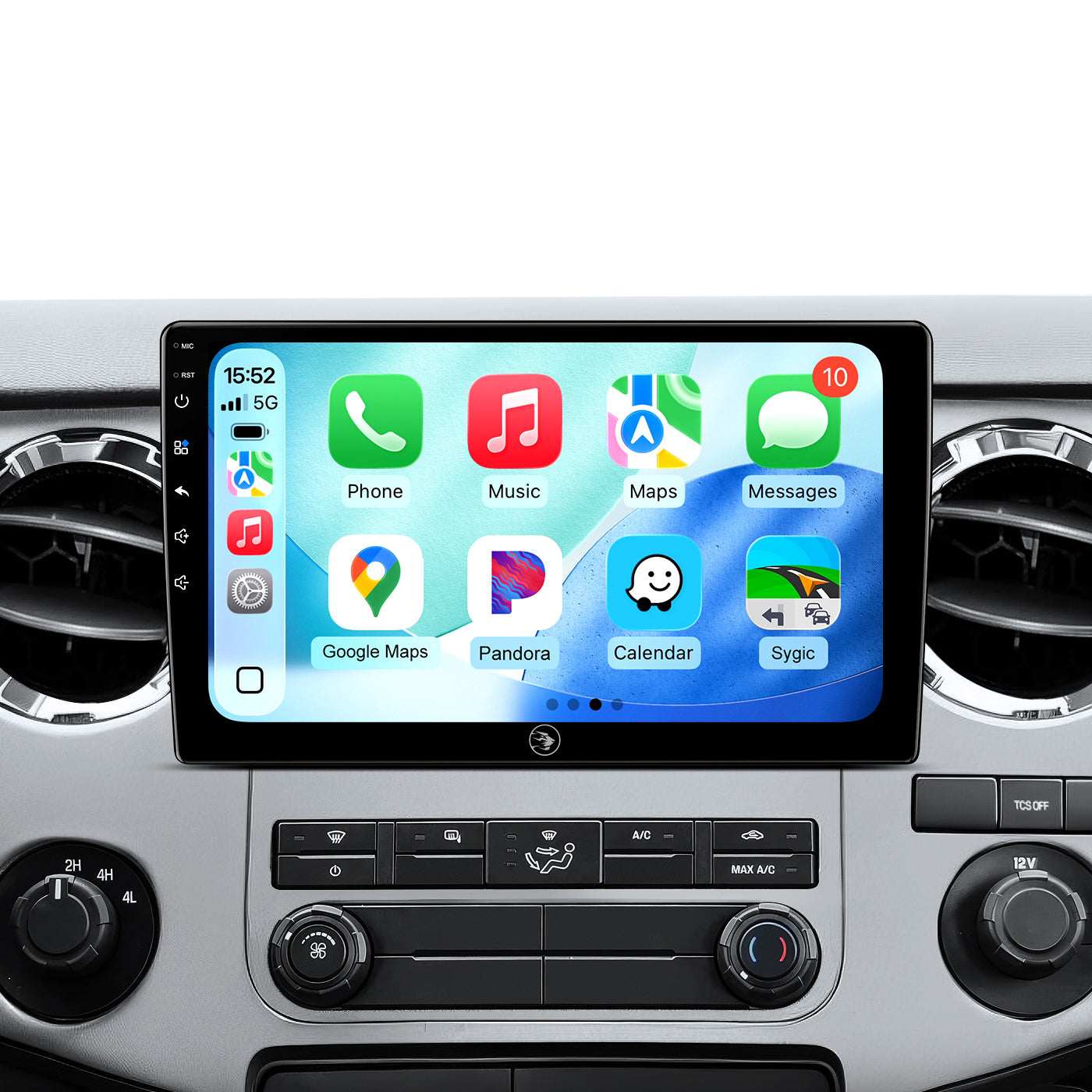 10"Full Touch Screen Car Stereo for Ford F150 (2004-2008)  F250 / F350 / 450 / 550 (2008-2016) E150 / 250 / 350cargo / ECONOLINE Van (2009-2016) FOCUSFUSION (2005-2007)