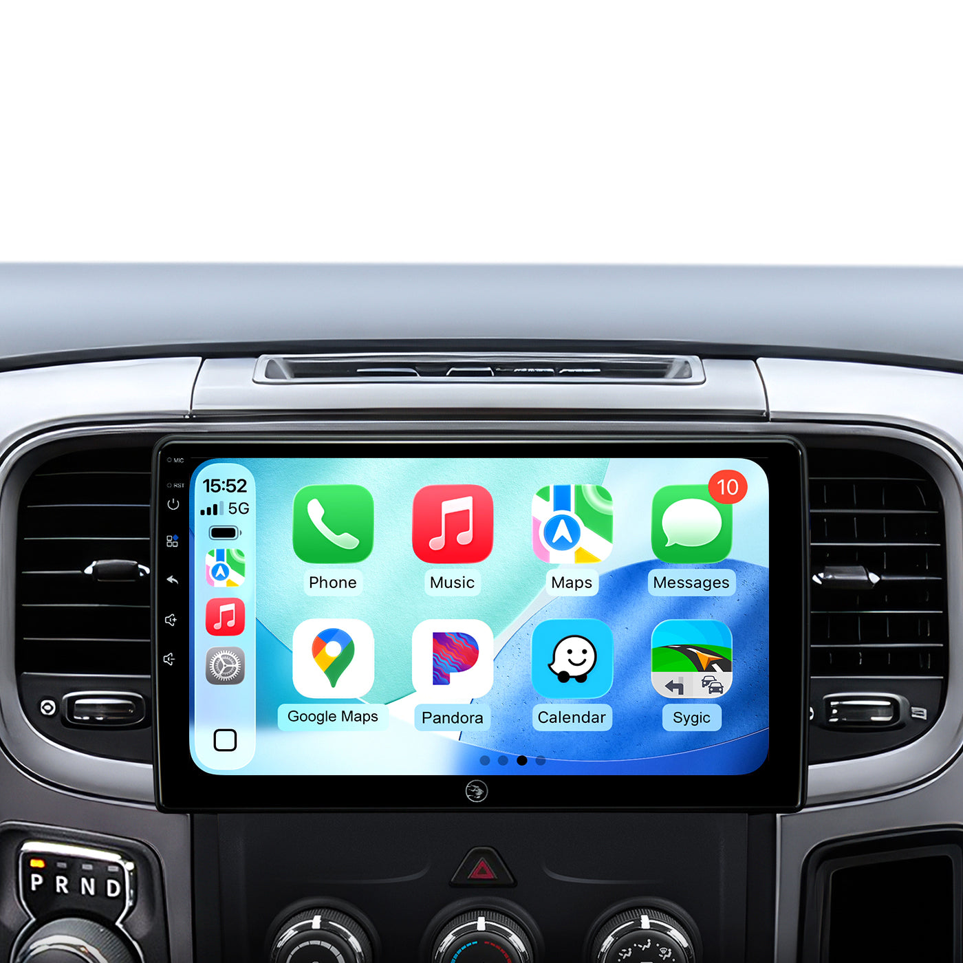 10.2"Full Touch Screen Car Stereo for Dodge Ram Pickup 1500 2500 3500 2013-2018