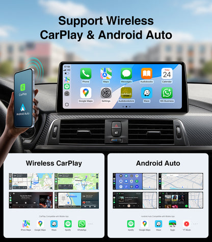 12.3" Android Car Stereo for BMW Carplay Screen 3/4 Series NBT System 2013-2016