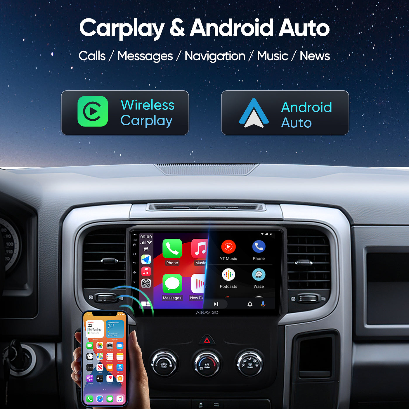Dodge ram radio upgrade