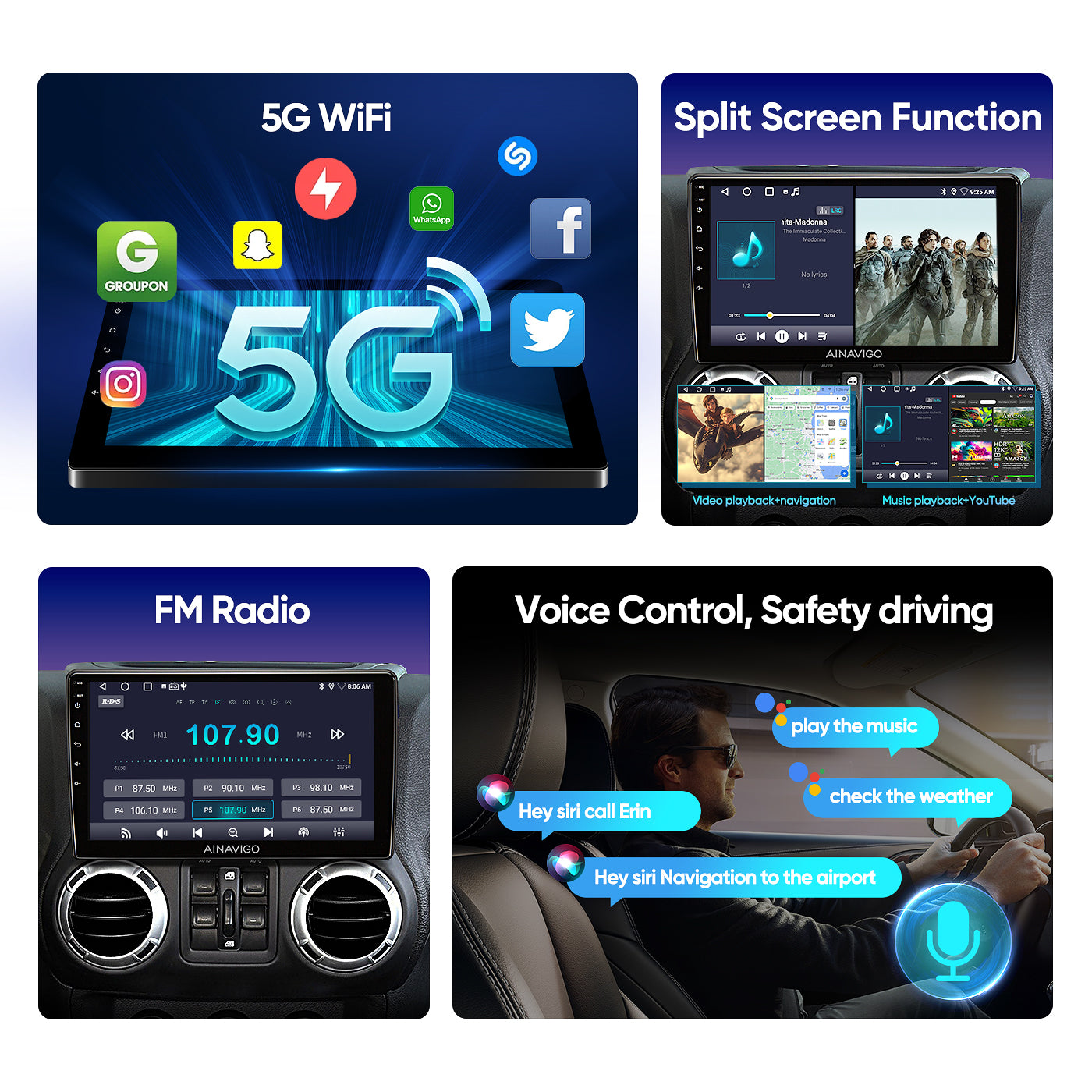Jeep wrangler JK radio upgrade