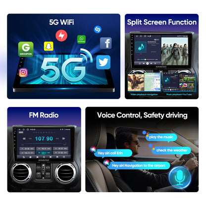 Jeep wrangler JK radio upgrade